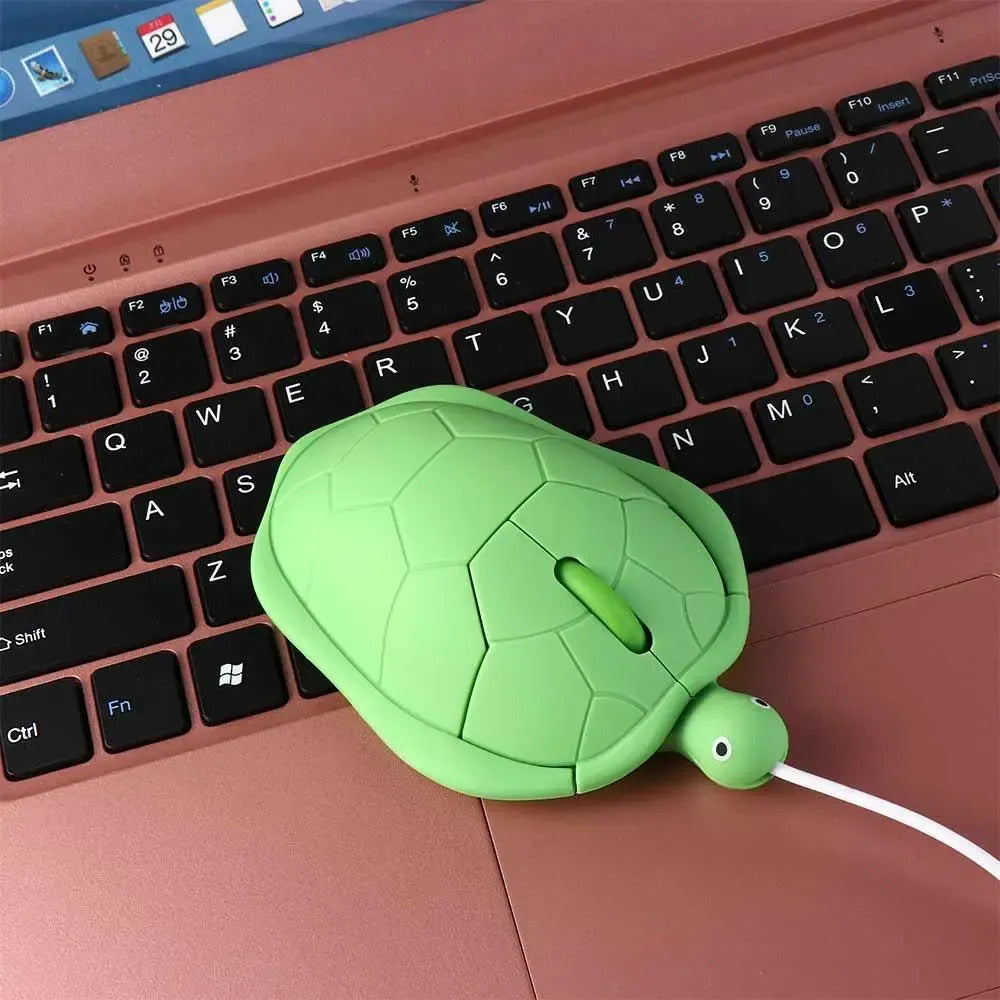 Mouse Genérico Alámbrico Modelo Tortuga 1.5m