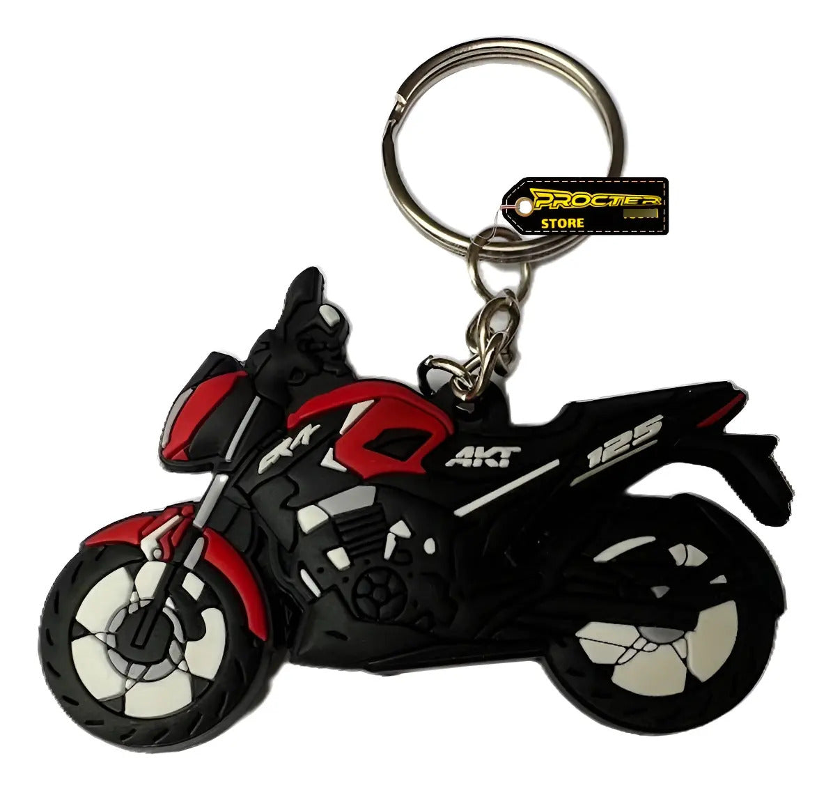 Llavero Moto Goma Llaves Ktm Susuki Honda Yamaha Akt