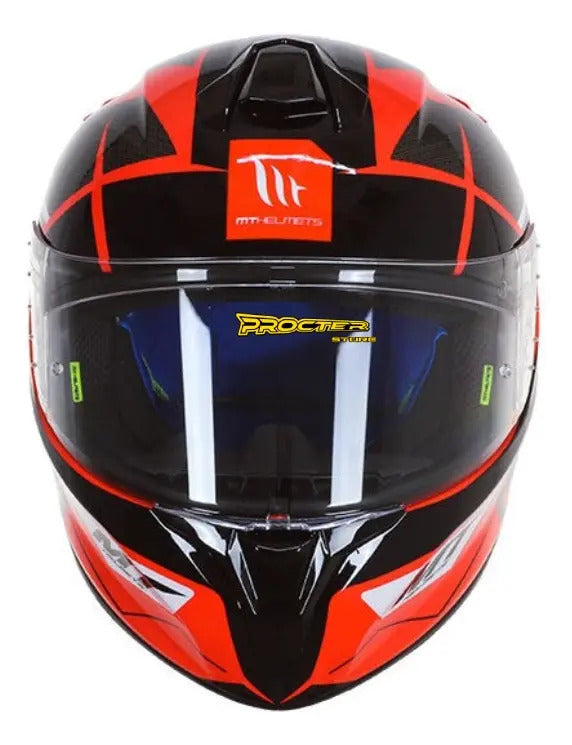 Casco Moto Mt Targo Pro Certificado Ece 2205 Deportivo