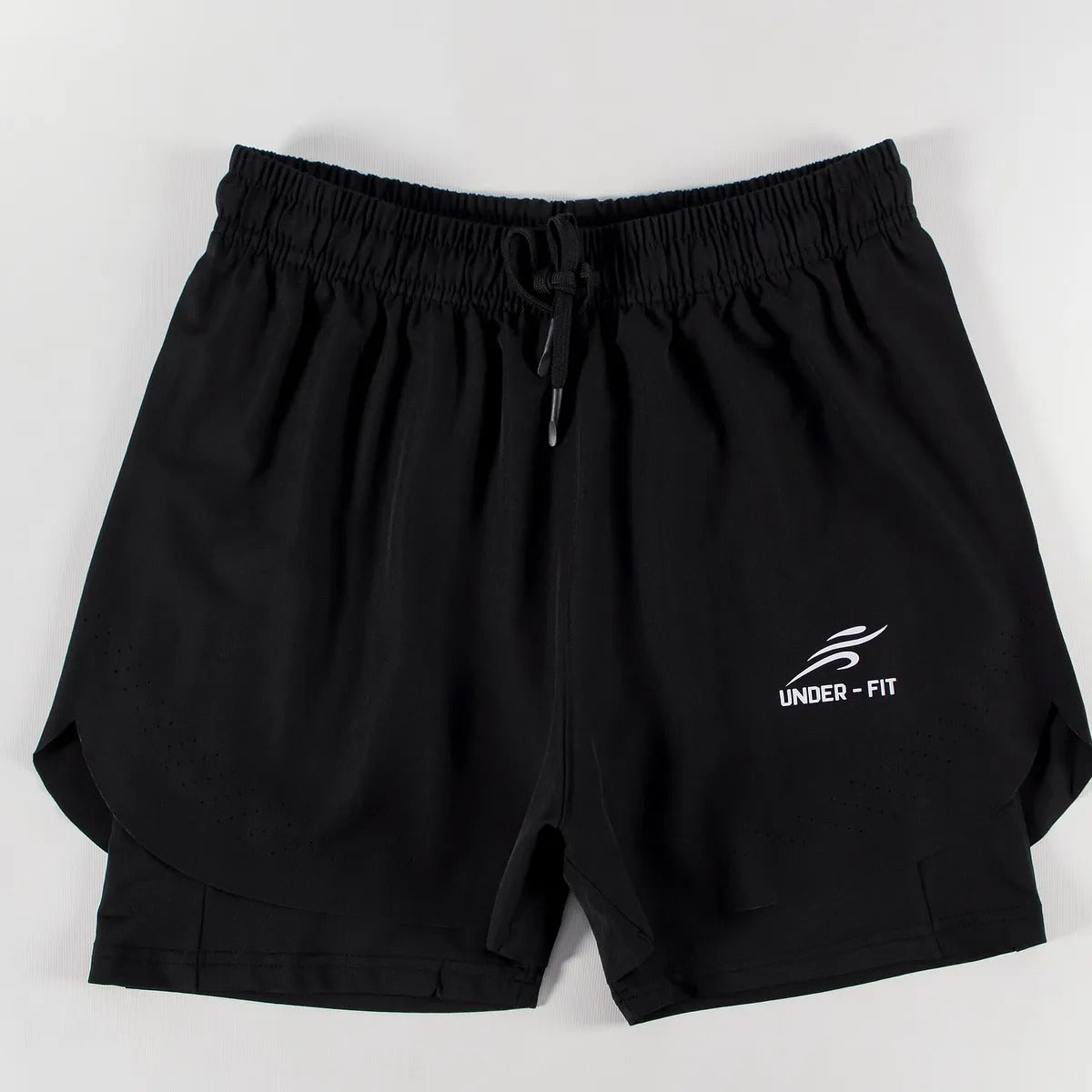 Pantaloneta Running Hombre Con Licra Interna Fit