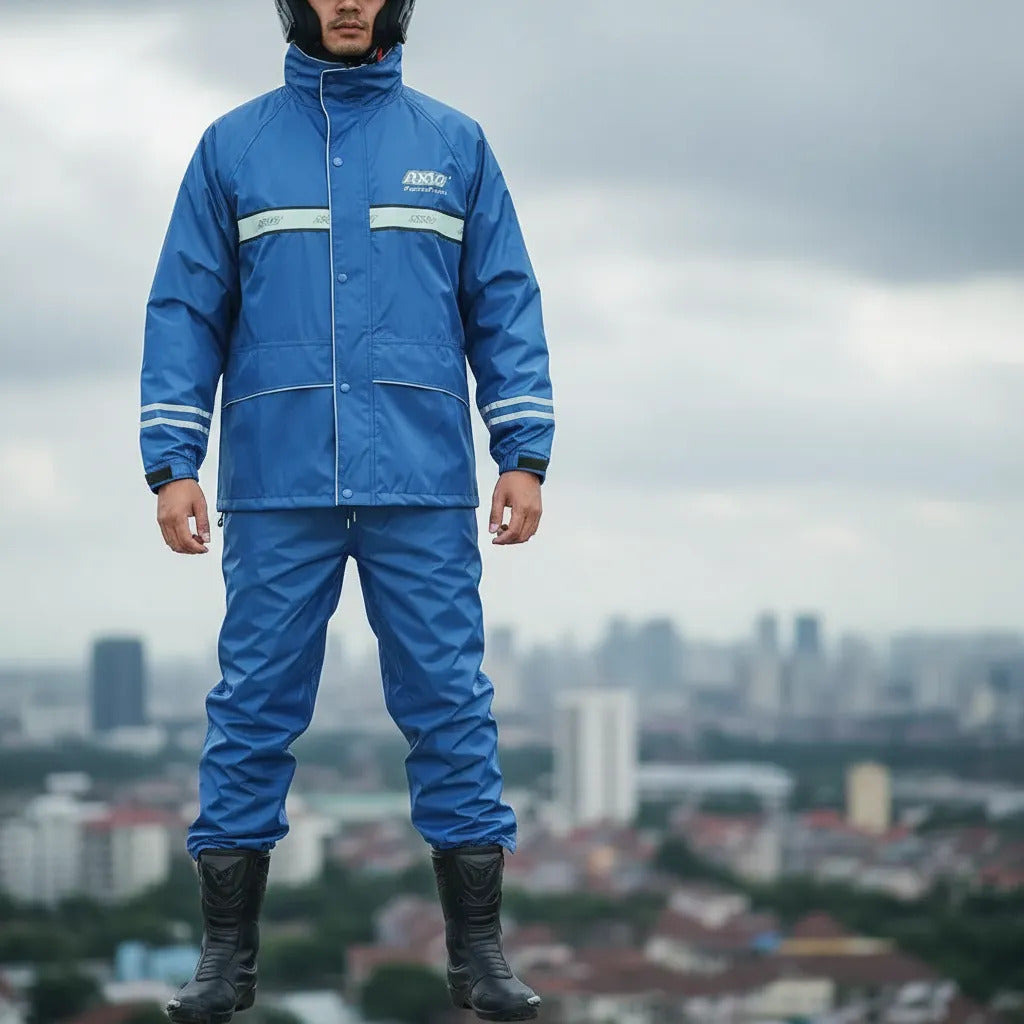 Conjunto Impermeable Sudadera Moto Chaqueta Pantalón Estuche
