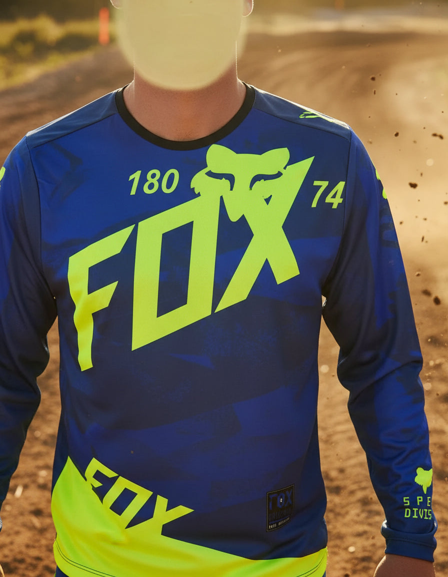 Buzo Manga Larga Mtb Motocross Bicicross Jersey Ciclismo