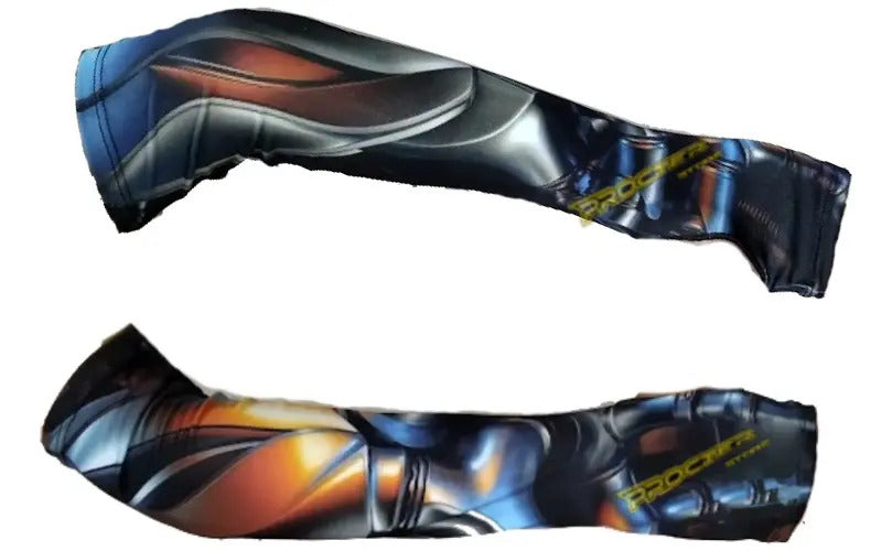 Mangas Protectoras Brazos Con Diseño Deportes Conduccion