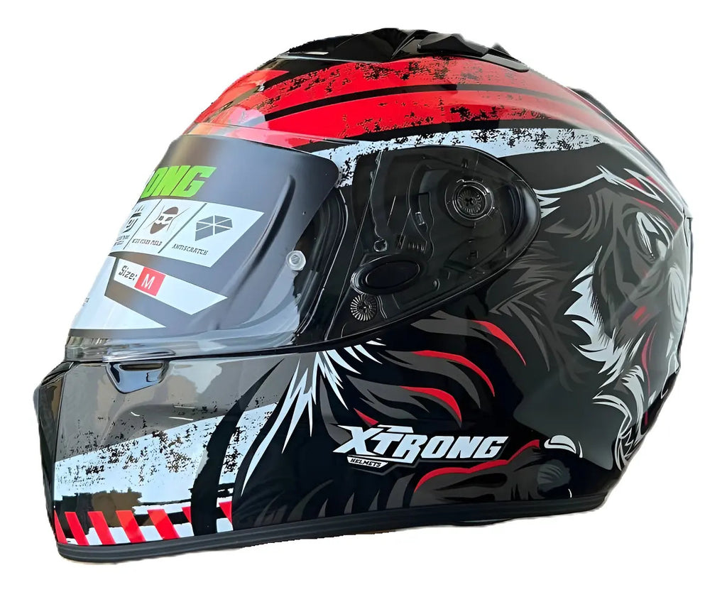 Casco Integral Para Moto Xtrong 360