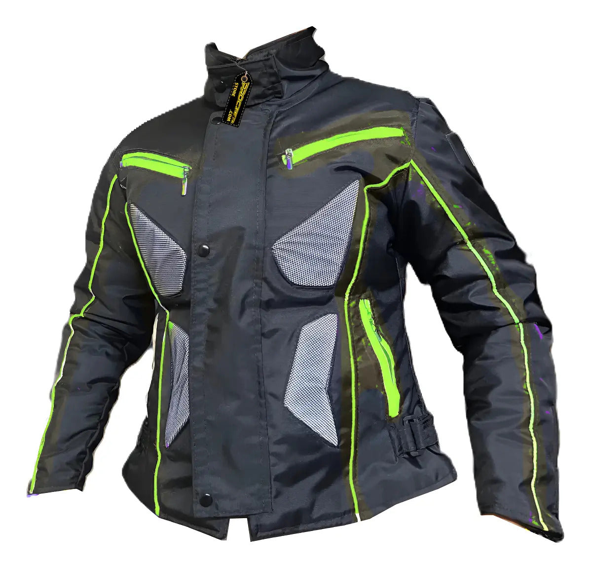 Chaqueta Para Motociclistas Dotacion Protecciones Reflectiva