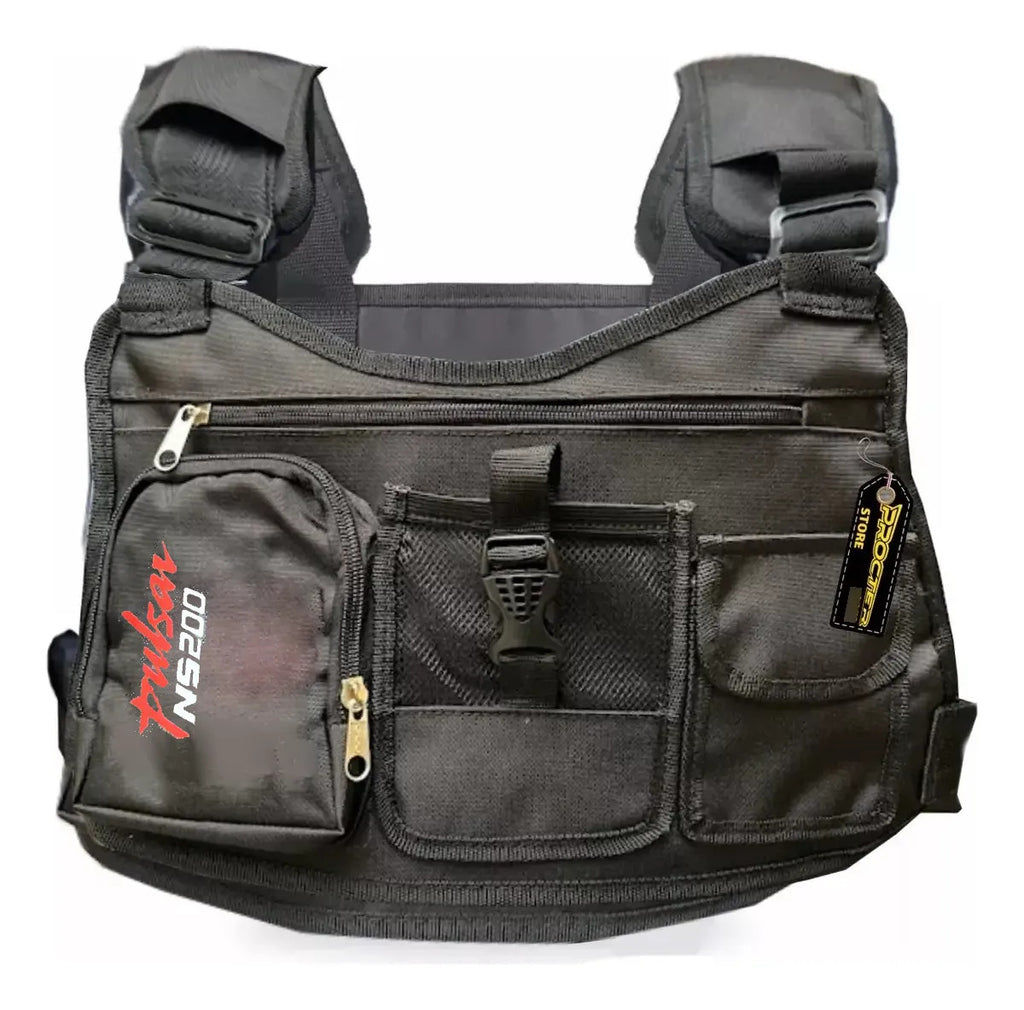 Pechera Moto Cangurera Porta Celular Multiusos