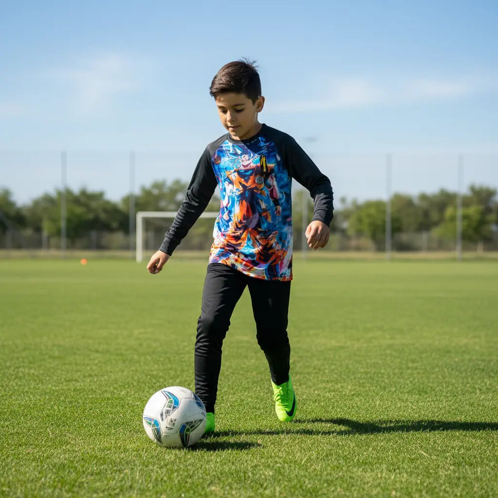 Conjunto Arquero Niño Pantalon Y Buzo Portero Uniforme