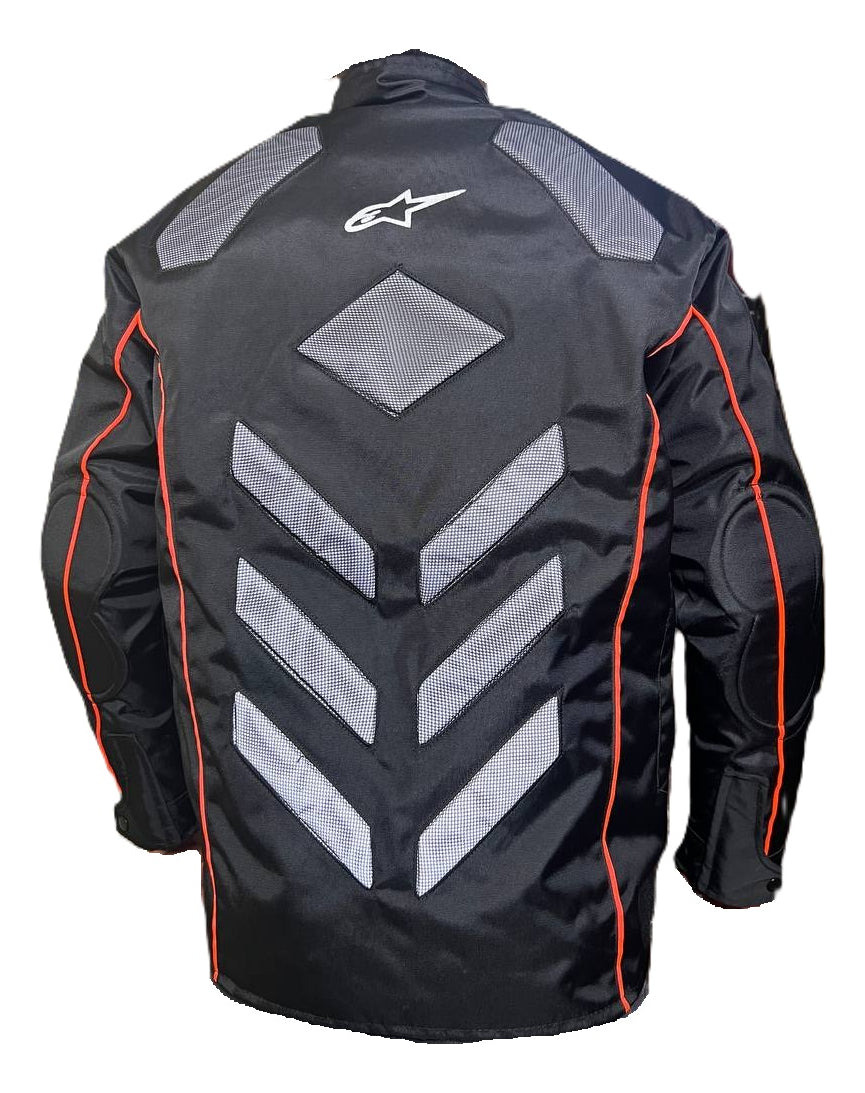 Chaqueta Para Motociclistas Dotacion Protecciones Reflectiva
