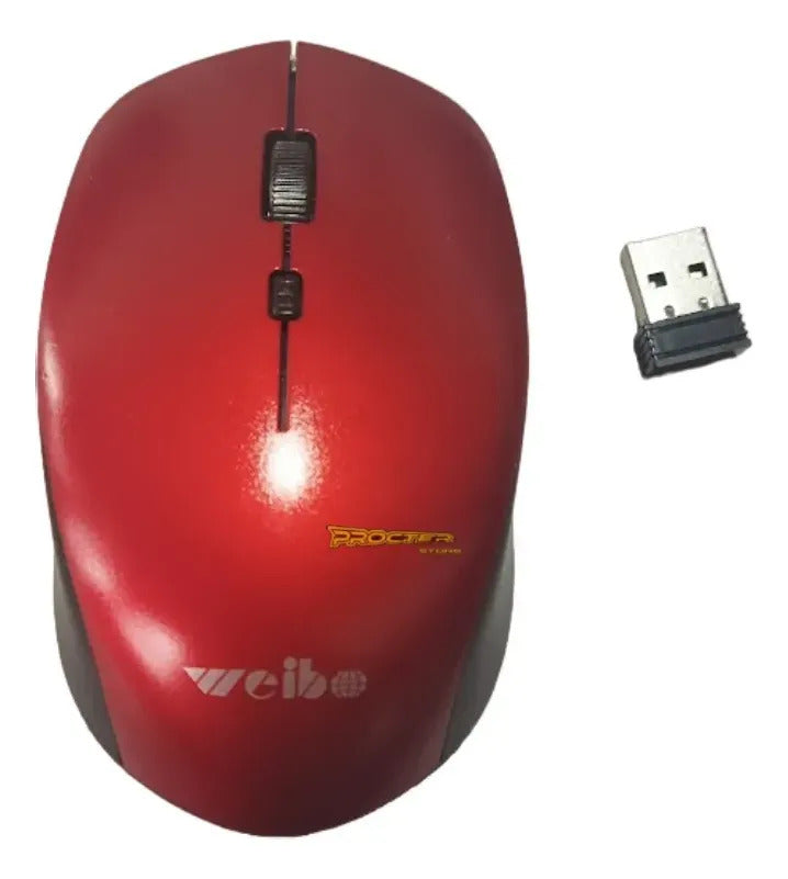 Mouse Inalambrico Usb Raton Weibo Alta Precisión Oficina