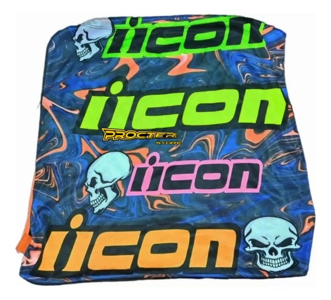 Tula Deportiva Tipo Morral Porta Casco Maleta Bolso Forro