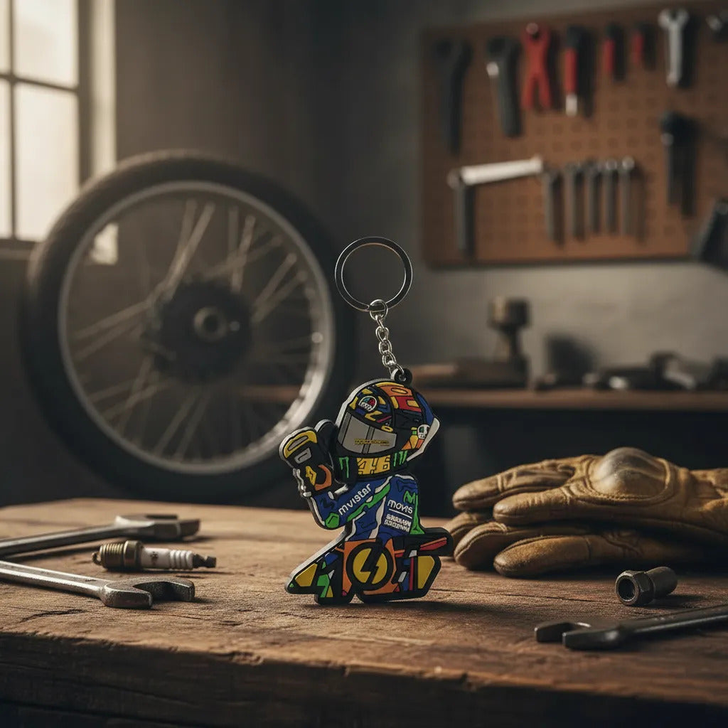 Llavero Moto Porta Llaves Diseños Varios 1 Cara Economico
