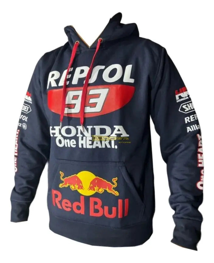 Buzo Hoodie Motero Buzo Con Capota Ktm Pulsar Honda