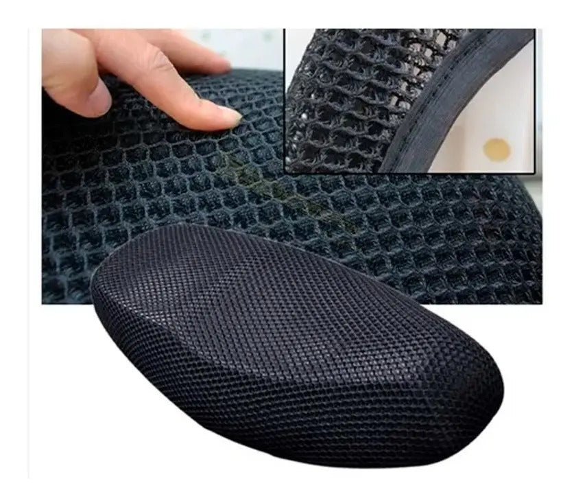 Protector Forro Malla De Sillín Para Moto Anti Calentamiento