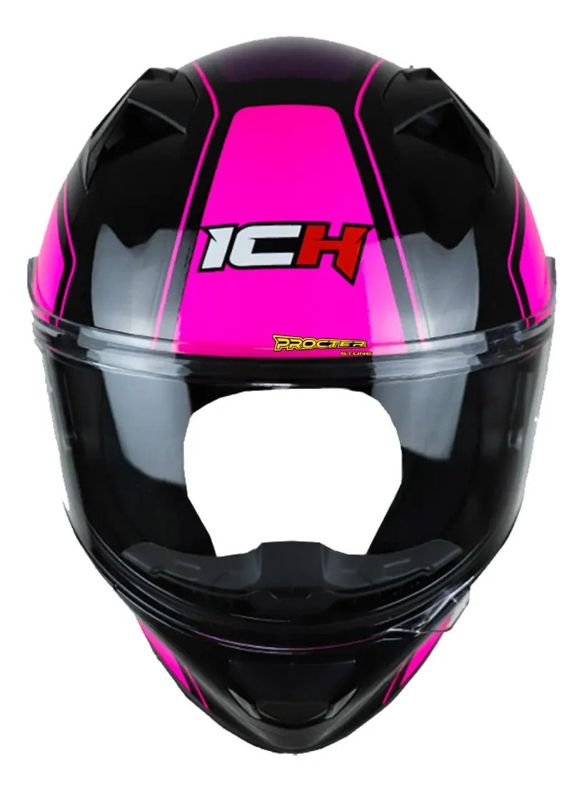 Casco Ich 503 Mujer Hombre Diseño Integral Certificado
