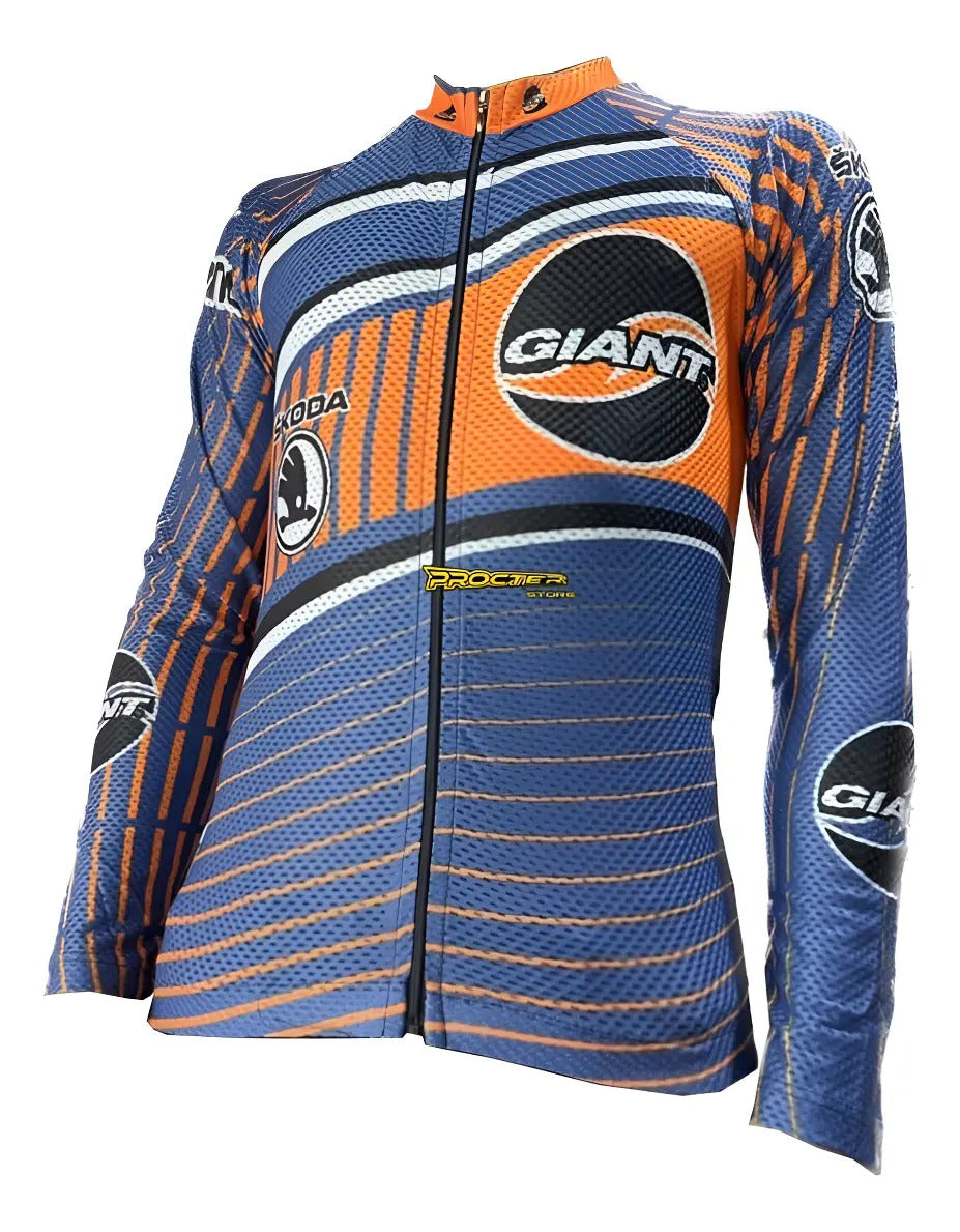 Camisa Camiseta Jersey Ciclismo Manga Larga Ruta Bici Licra