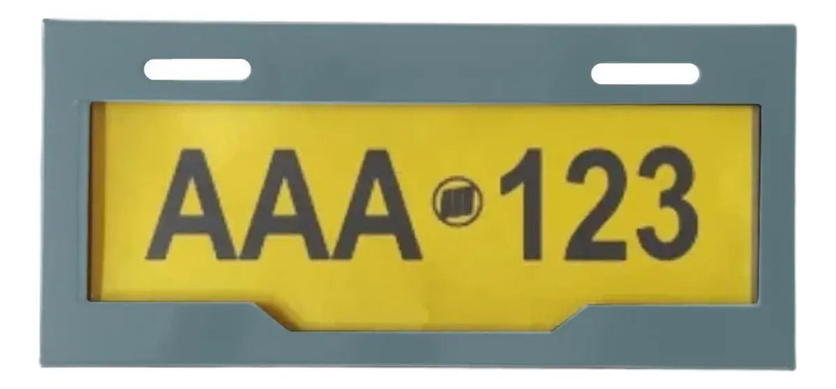 Portaplaca Para Moto Lujo Protector De Placa Colores