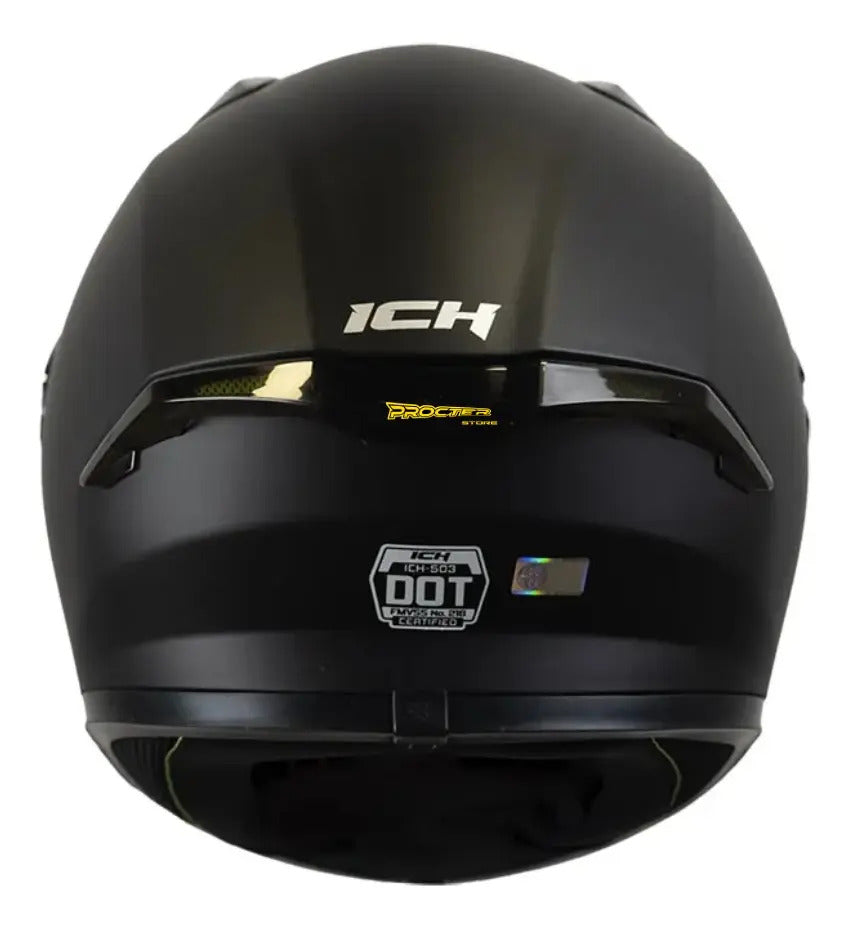 Casco Ich 503 Mujer Hombre Diseño Integral Certificado