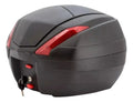 Maletero Para Moto Marca Tomcat 34 Litros Con Base