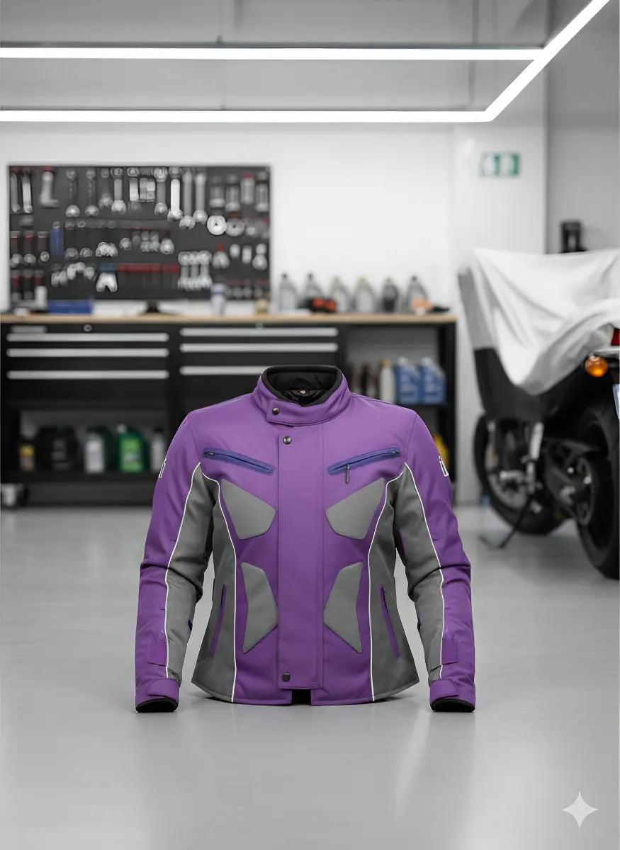Chaqueta Para Motociclistas Dotacion Protecciones Reflectiva