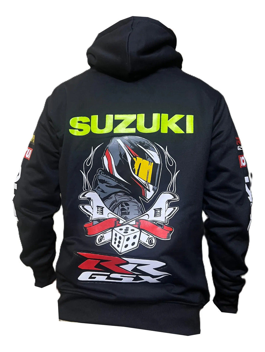 Buzo Hoodie Motero Buzo Con Capota Ktm Pulsar Honda