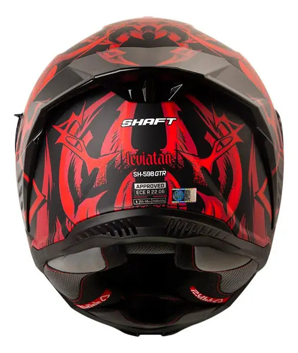 Casco Shaft 598 Gtr Certificación Ece 2206.