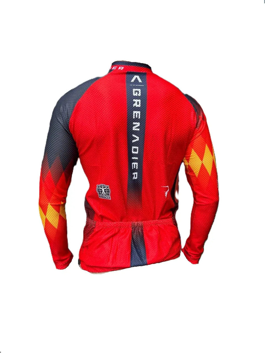 Camisa Camiseta Jersey Ciclismo Manga Larga Ruta Bici Licra