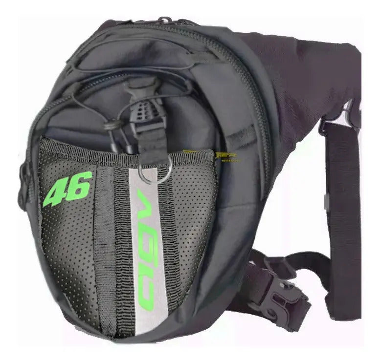 Canguro Piernero Moto Bicicleta Bolso Piernera