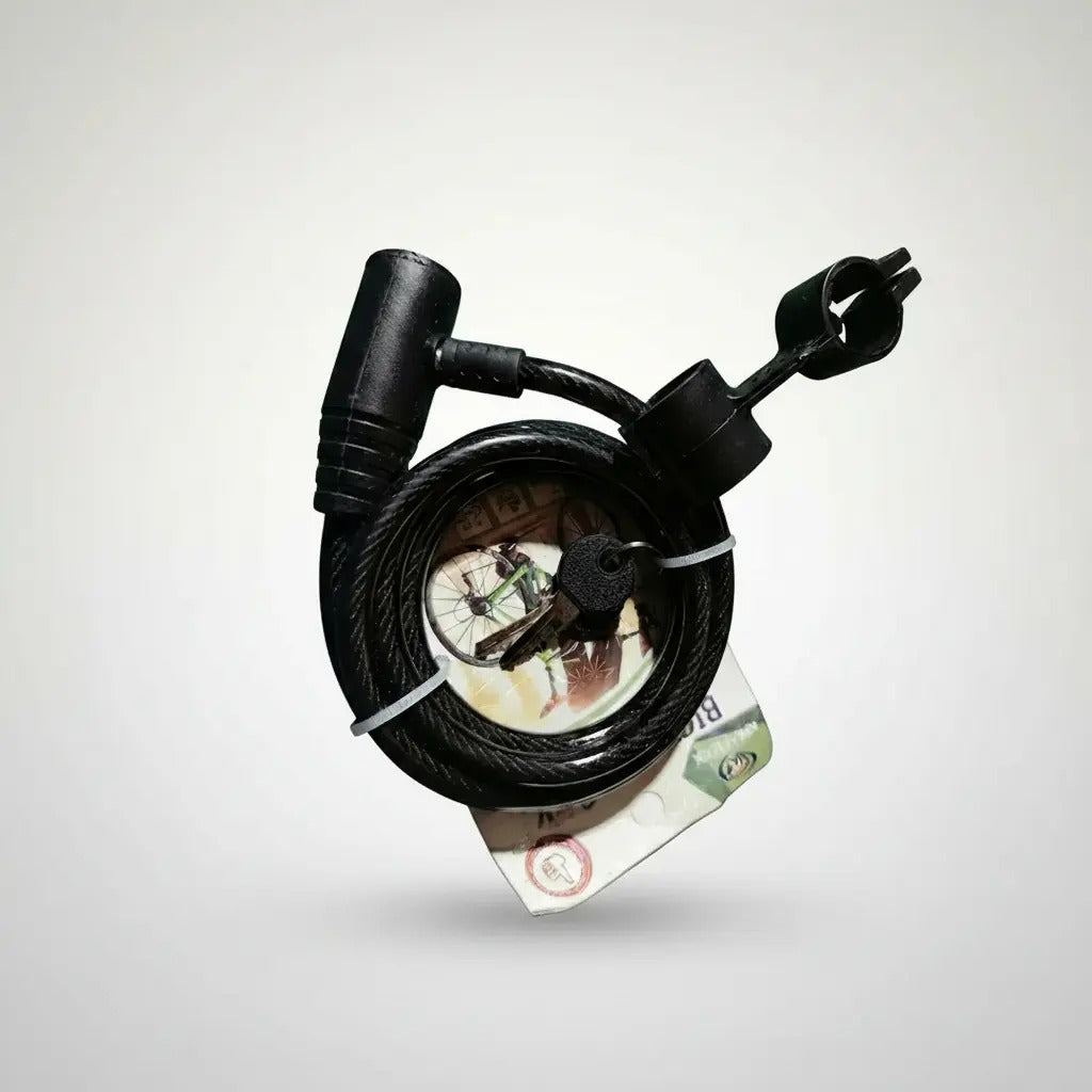 Candado Guaya Llave Seguro Para Bicicleta Moto