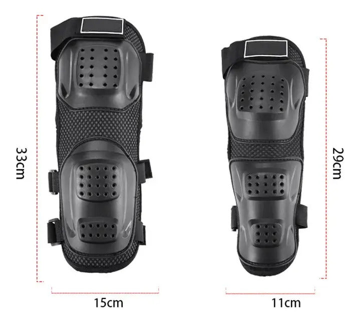 Rodilleras + Coderas Para Deportes Moto Kit Proteccion