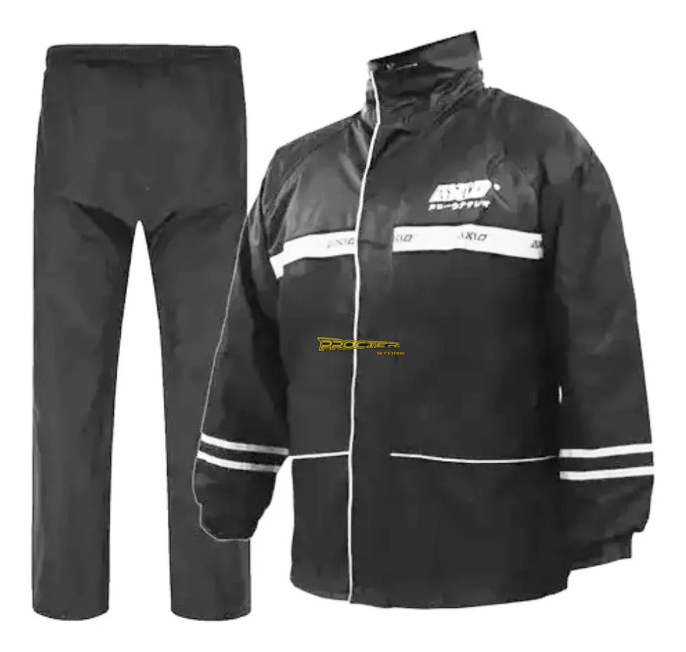 Impermeable Tipo Sudadera Camuflado Con Capota Y Estuche