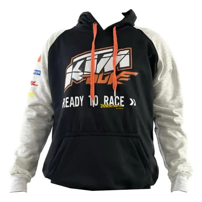 Buzo Hoodie Motero Buzo Con Capota Ktm Pulsar Honda