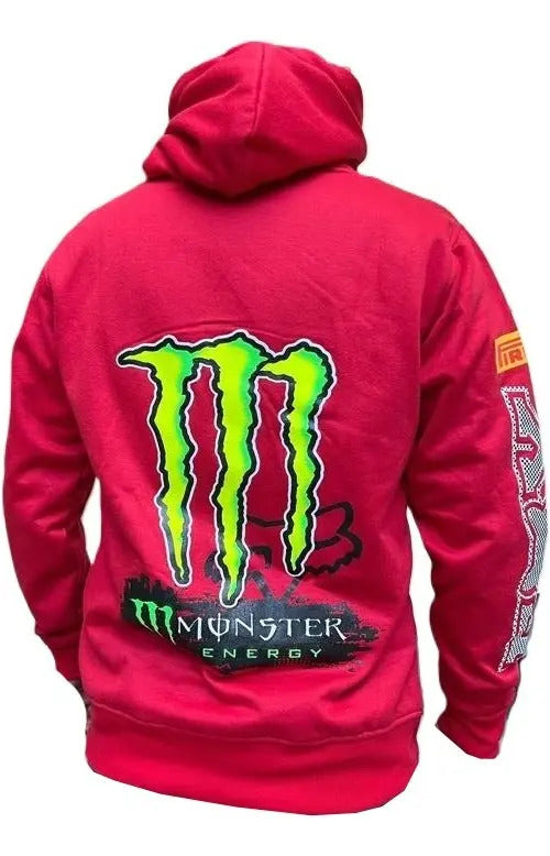 Buzo Hoodie Motero Buzo Con Capota Ktm Pulsar Honda