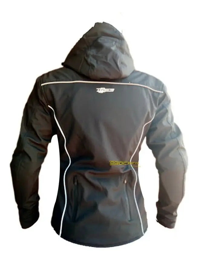 Chaqueta Moto Protecciones Removibles Certificada Deportiva
