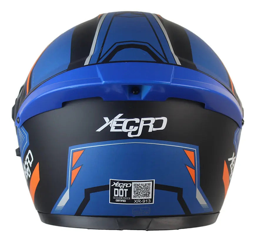 Casco Abatible Certificado Mujer Hombre Xecuro Doble Visor