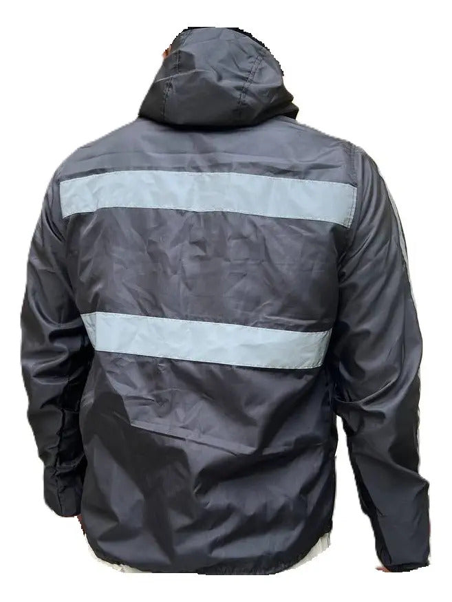 Chaqueta Rompevientos Para Ciclismo Liviana Con Reflectivo