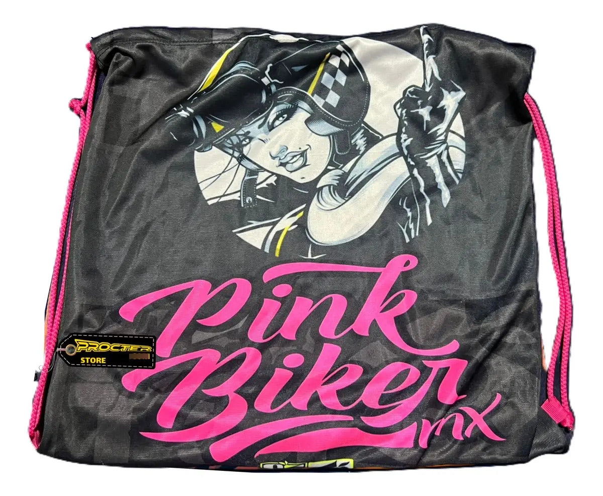 Tula Deportiva Tipo Morral Porta Casco Maleta Bolso Forro