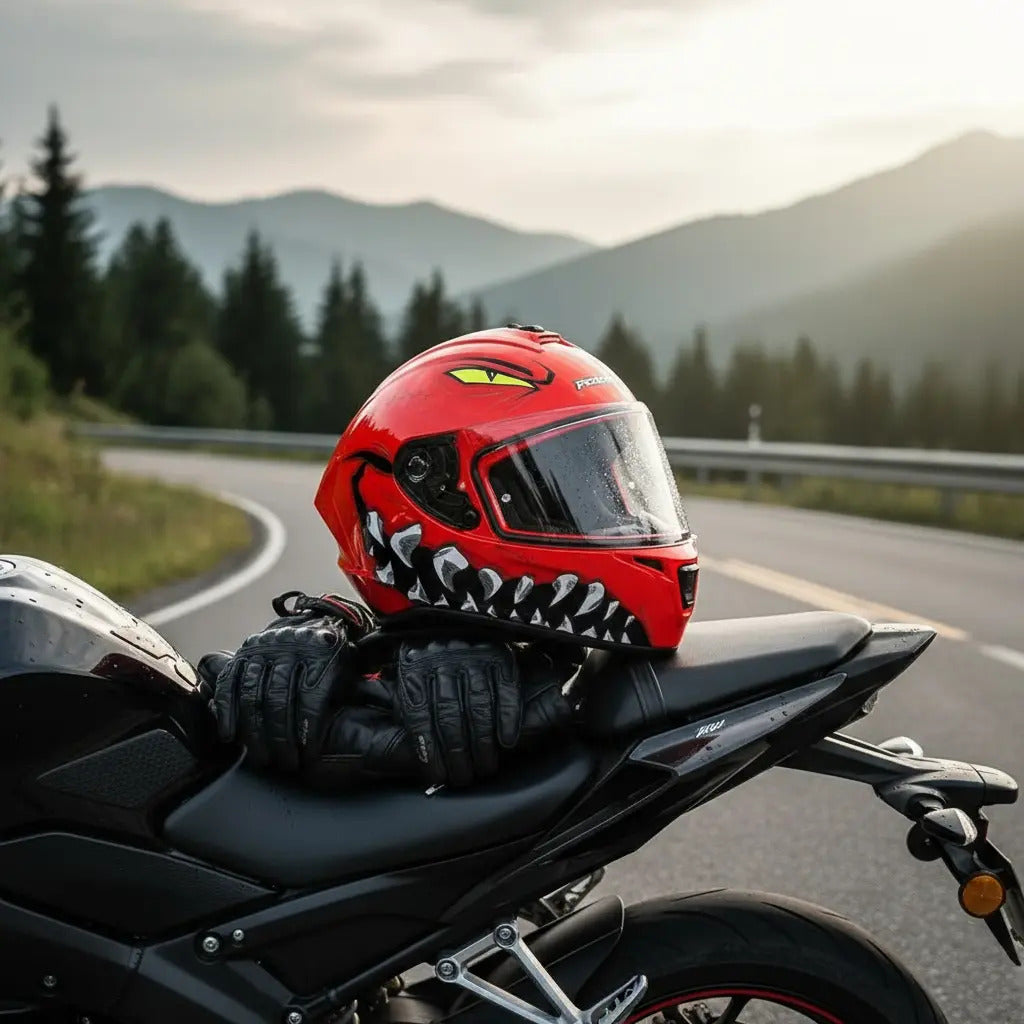 Casco Integral Para Moto Certificado Hombre Mujer Xtrong