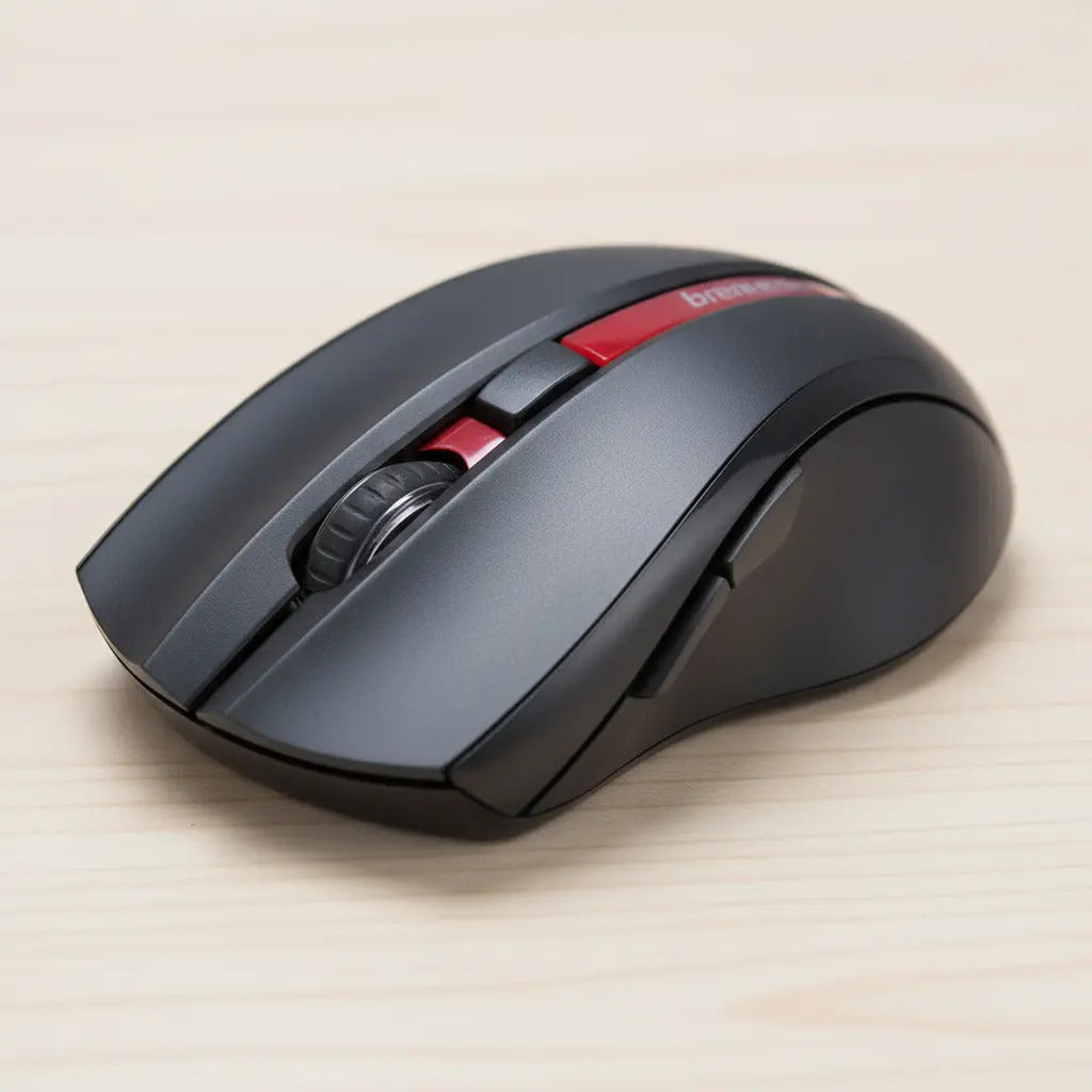 Mouse Inalámbrico Banda Bd309 Gamer Larga Batería 6 Botones