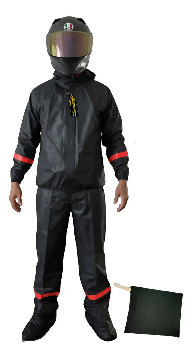 Impermeable Siliconado Para Motociclista
