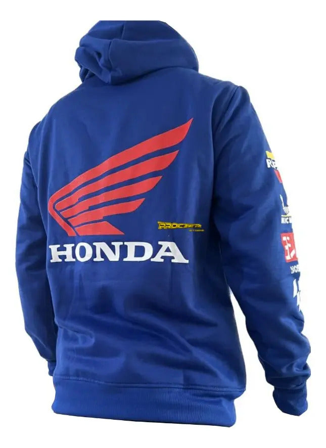 Buzo Hoodie Motero Buzo Con Capota Ktm Pulsar Honda