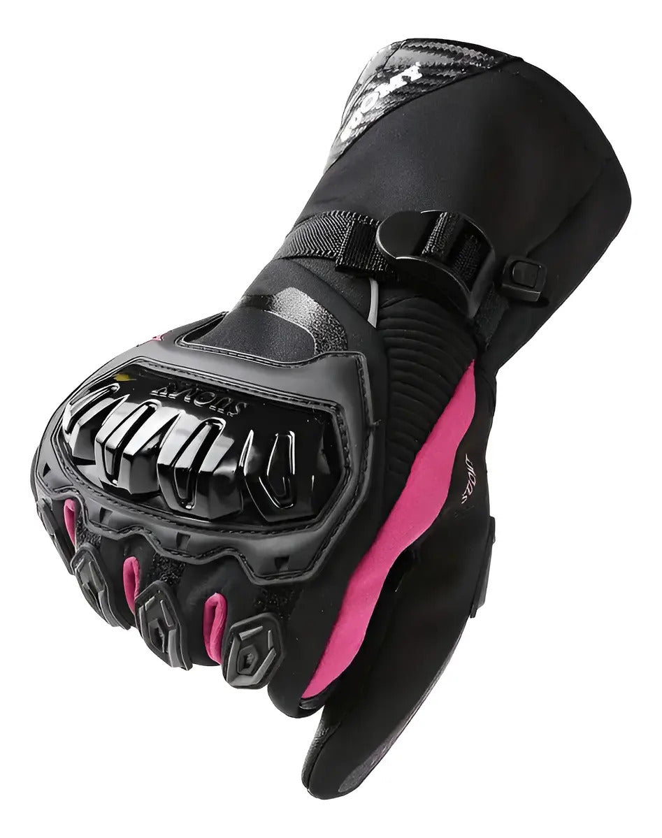 Guantes Wp02 Térmicos Caña Larga Táctiles Urbanos