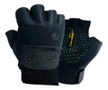 Guantes Corto Medio Dedo Gym Unisex Deportes Moto Ciclismo