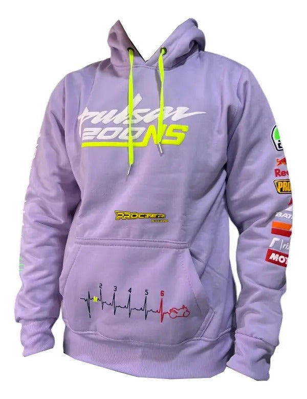 Buzo Hoodie Motero Buzo Con Capota Ktm Pulsar Honda