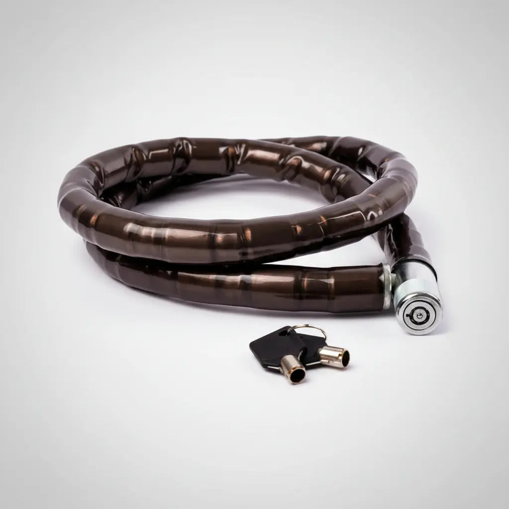 Candado Cadena Gruesa Para Moto Bici Tipo Piton Grande