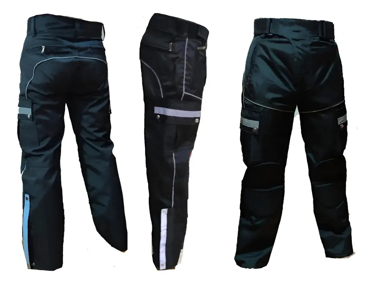 Traje De Protección Antifriccion Moto En Lona Reflectivo
