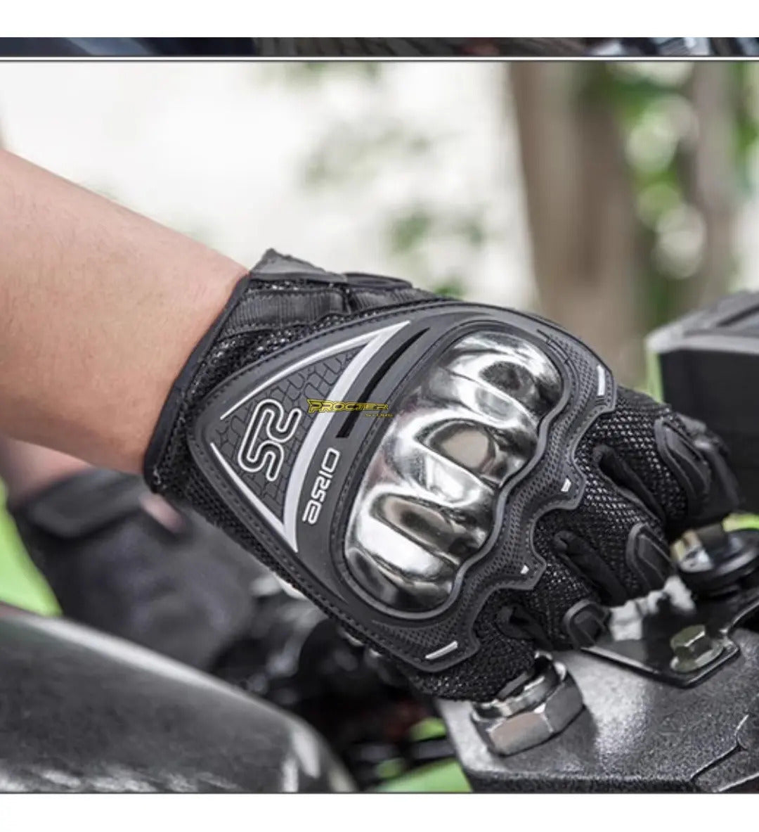 Guantes Tactil Proteccion Nudillos Ciclismo Axio S2 Moto