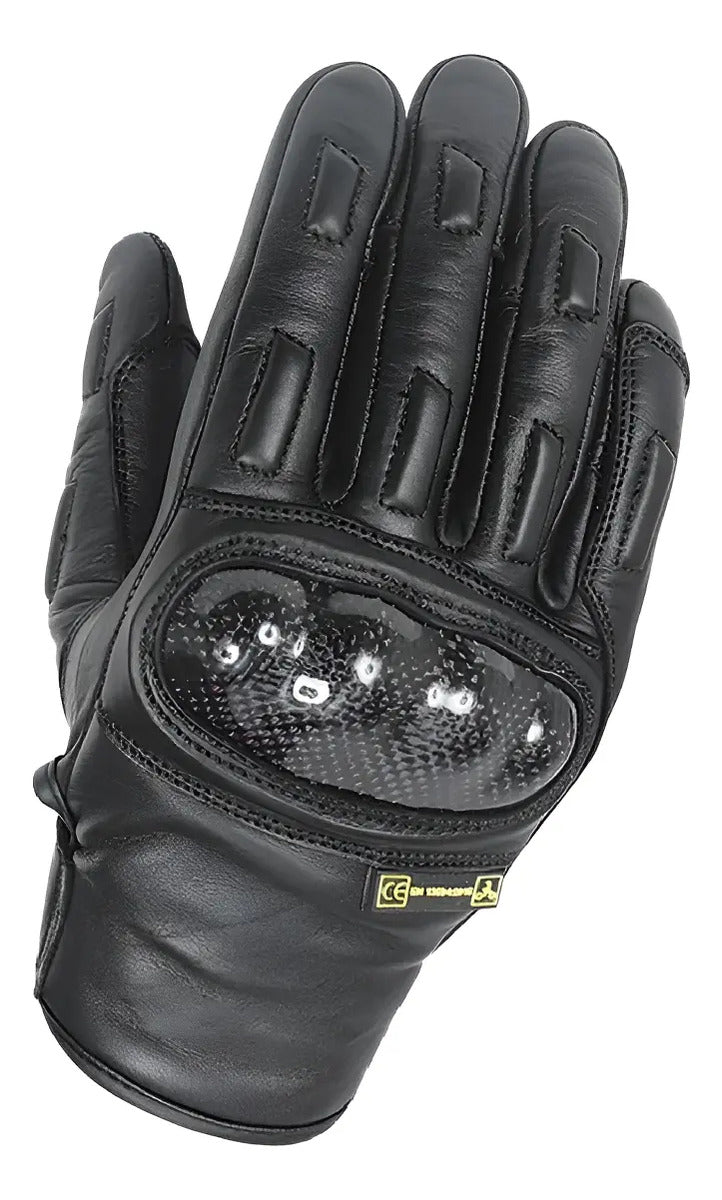 Guantes Certificados En Cuero Con Proteccion En Carbono Ce