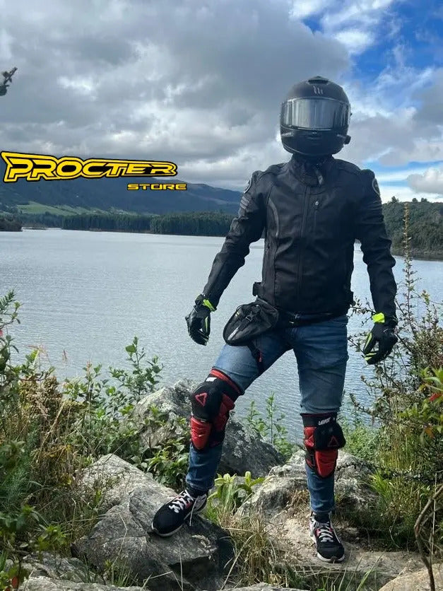 Chaqueta Protecciones Removibles Motociclistas Rainkros
