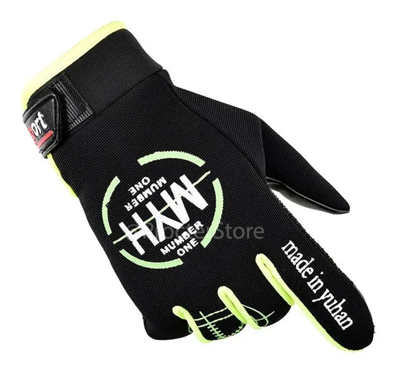 Guantes Ciclismo Táctiles Con Palma Antideslizante Moto