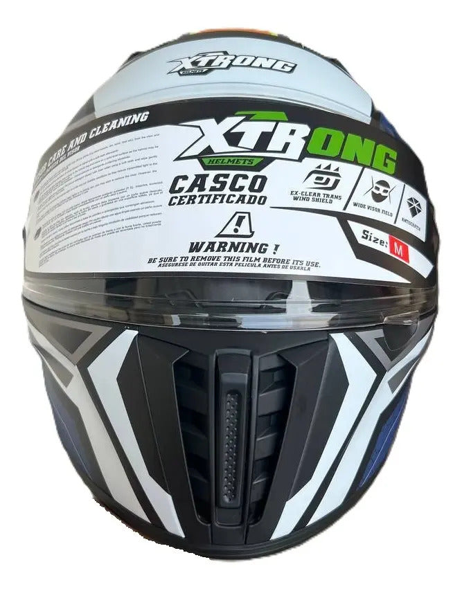 Casco Integral Para Moto Xtrong 360